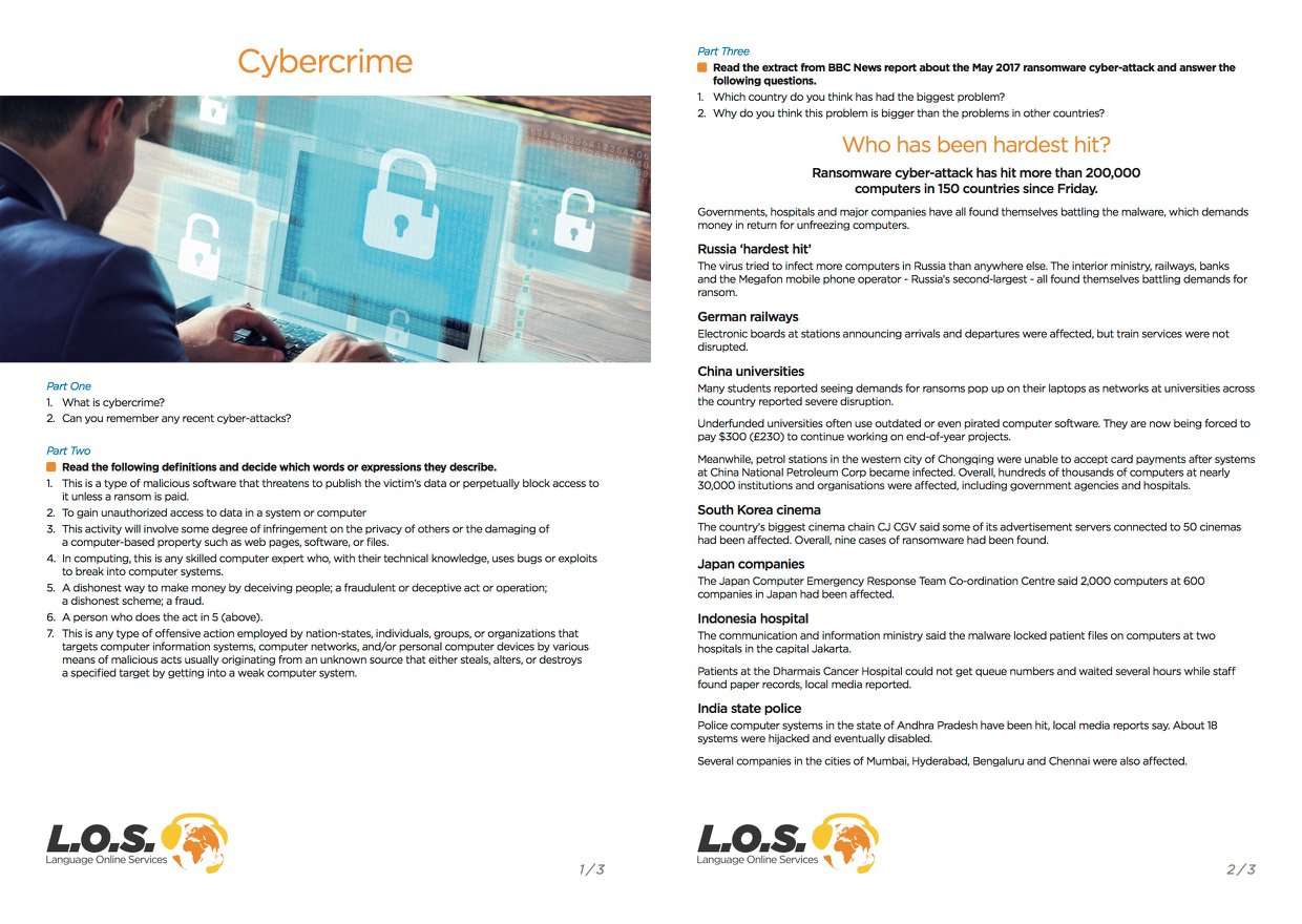 Cybercrime-Lesson