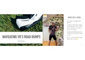 Navigating VR's Road Bumps